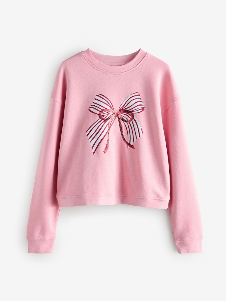 Society 8 Pink Matching Family Betty Sweatshirt - Image 1 of 4 Society 8 Pink Matching Family Betty Sweatshirt - Image 1 of 4