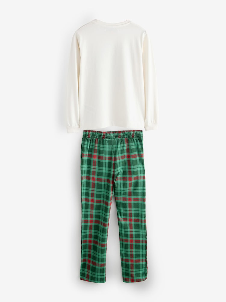 Society 8 Green Matching Family Lapland Pyjamas Set - Image 2 of 5 Society 8 Green Matching Family Lapland Pyjamas Set - Image 2 of 5
