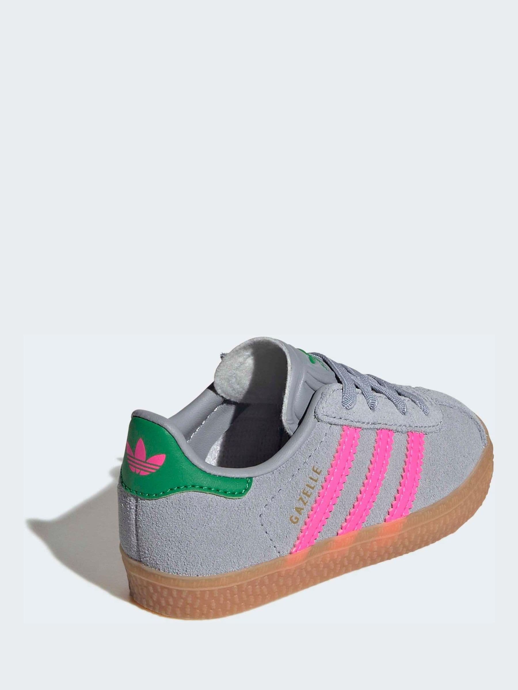 Next：日本 グレー / ピンク - adidas Originals Gazelle コンフォート