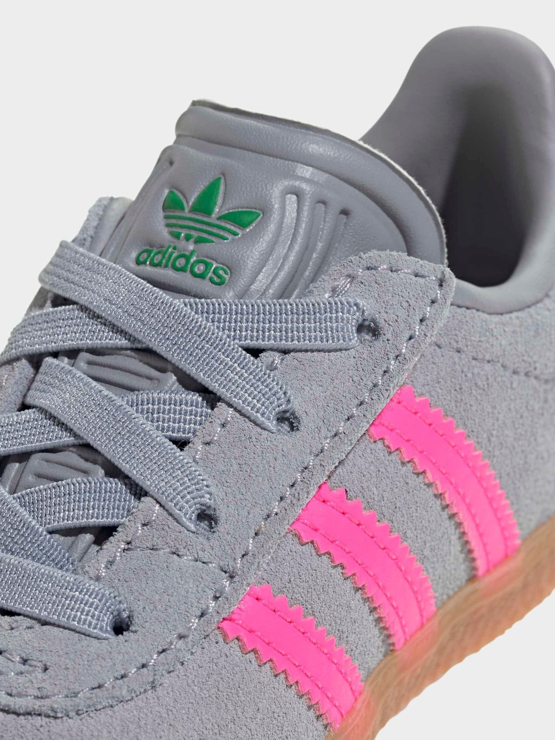 Next：日本 グレー / ピンク - adidas Originals Gazelle コンフォート