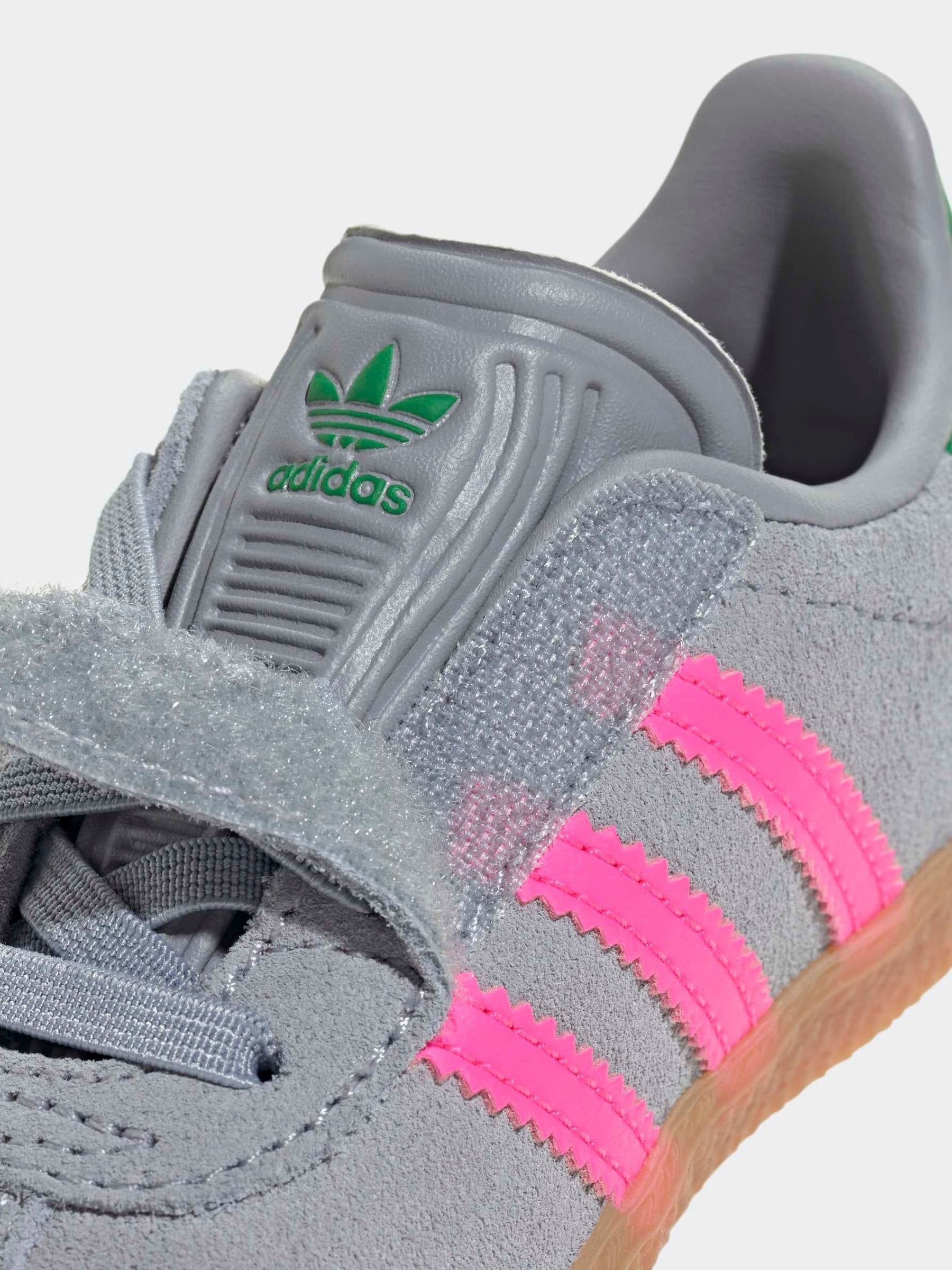 Next：日本 グレー / ピンク - adidas Originals Gazelle コンフォート