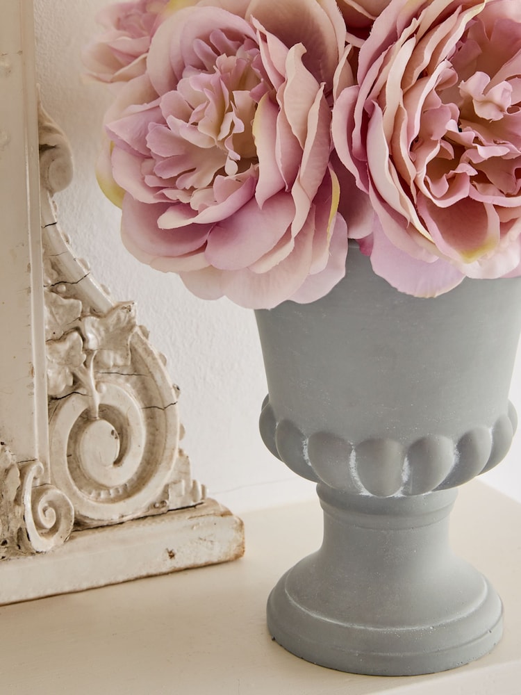 Shabby Chic by Rachel Ashwell® Pink Artificial Peonies in Urn - Image 2 of 3