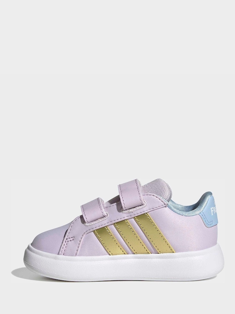 adidas Disney Frozen Grand Court 3.0 Infant Trainers - صورة 2 من 10 adidas Disney Frozen Grand Court 3.0 Infant Trainers - صورة 2 من 10