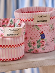 Cath Kidston Set of 2 Paddington Blossom Reversible Storage Bags - Image 4 of 6