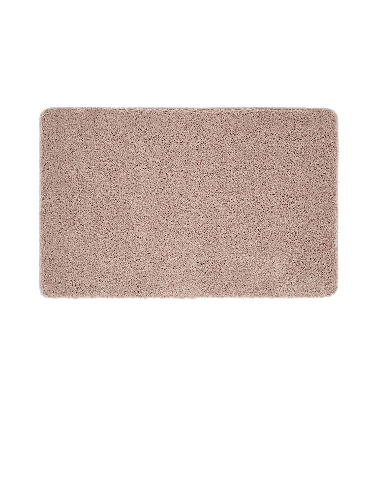 My Rug Nude Pink Shaggy Bathmat - Image 2 of 3