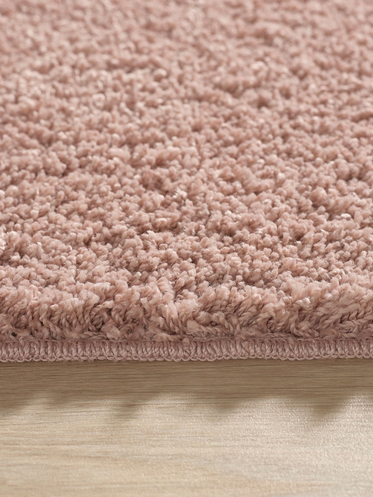 My Rug Nude Pink Shaggy Bathmat - Image 3 of 3