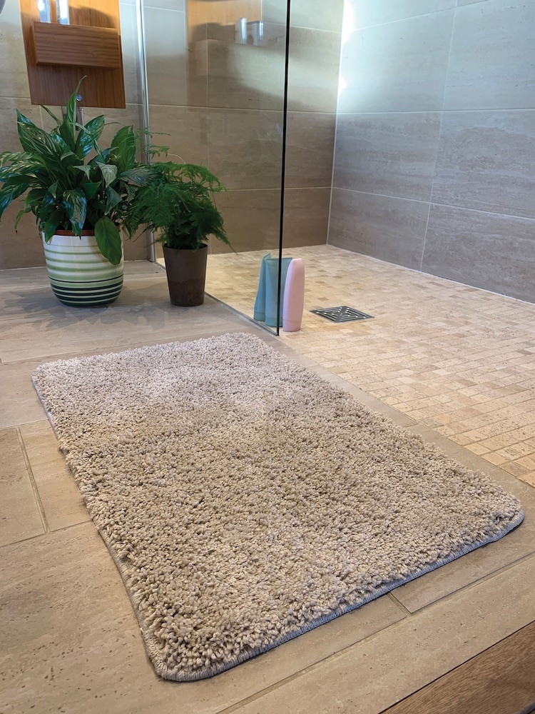 My Rug Beige Shaggy Bathmat - Image 1 of 3