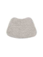 My Rug Ghost Grey Shaggy Curved Bath Mat - Image 3 of 3