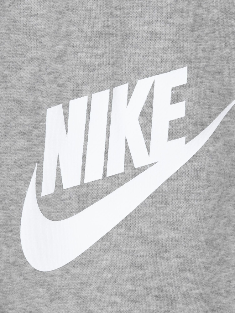 Nike Grey Little Kids Club T-Shirt and Shorts Set - Image 3 of 3