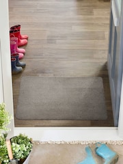 My Mat Ghost Grey Soft Washable Doormat - Image 1 of 4