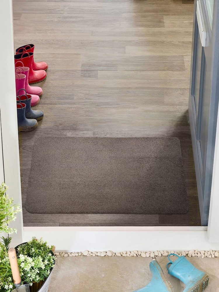 My Mat Clove Brown Soft Washable Doormat - Image 1 of 4