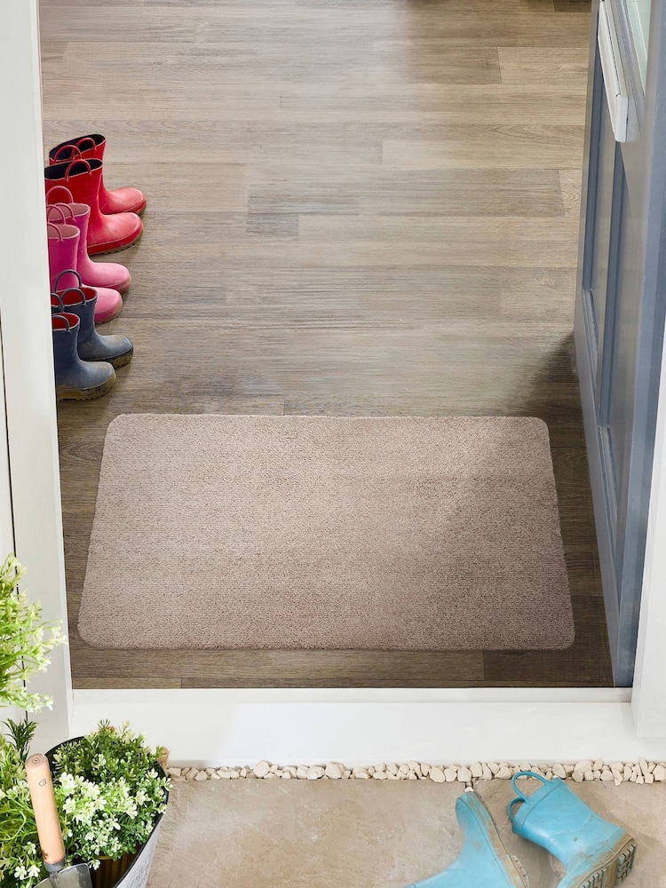 My Mat Beige Soft Washable Doormat - Image 1 of 4
