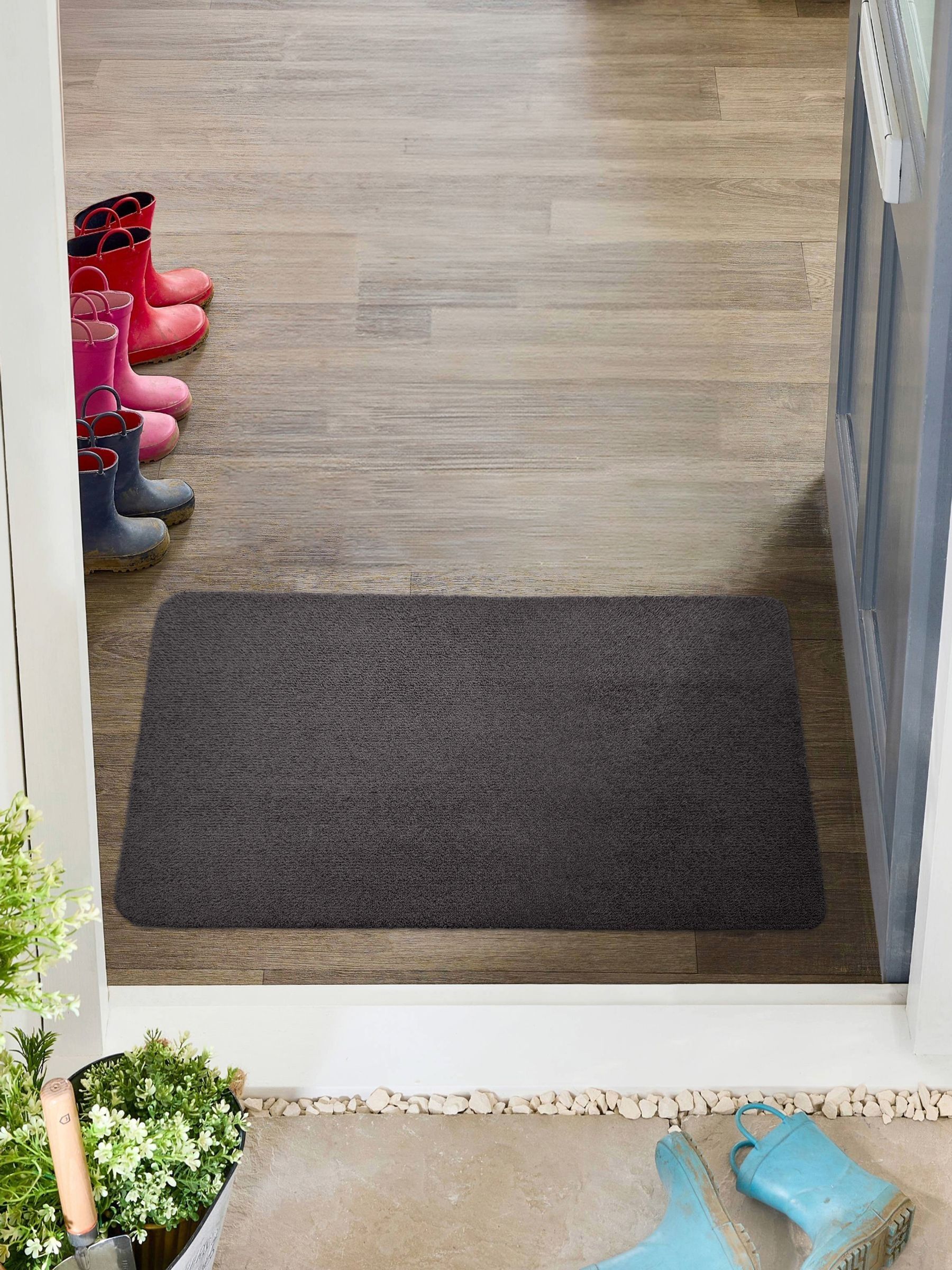 Howler & Scratch Charcoal Soft Washable Pet Mat