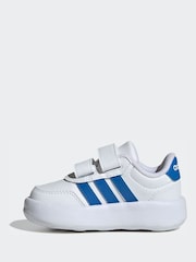 adidas White Breaknet 3.0 Infant Trainers - Image 4 of 10