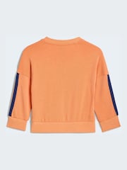 adidas Orange Essentials Infant Kids Joggers Set - Image 3 of 7