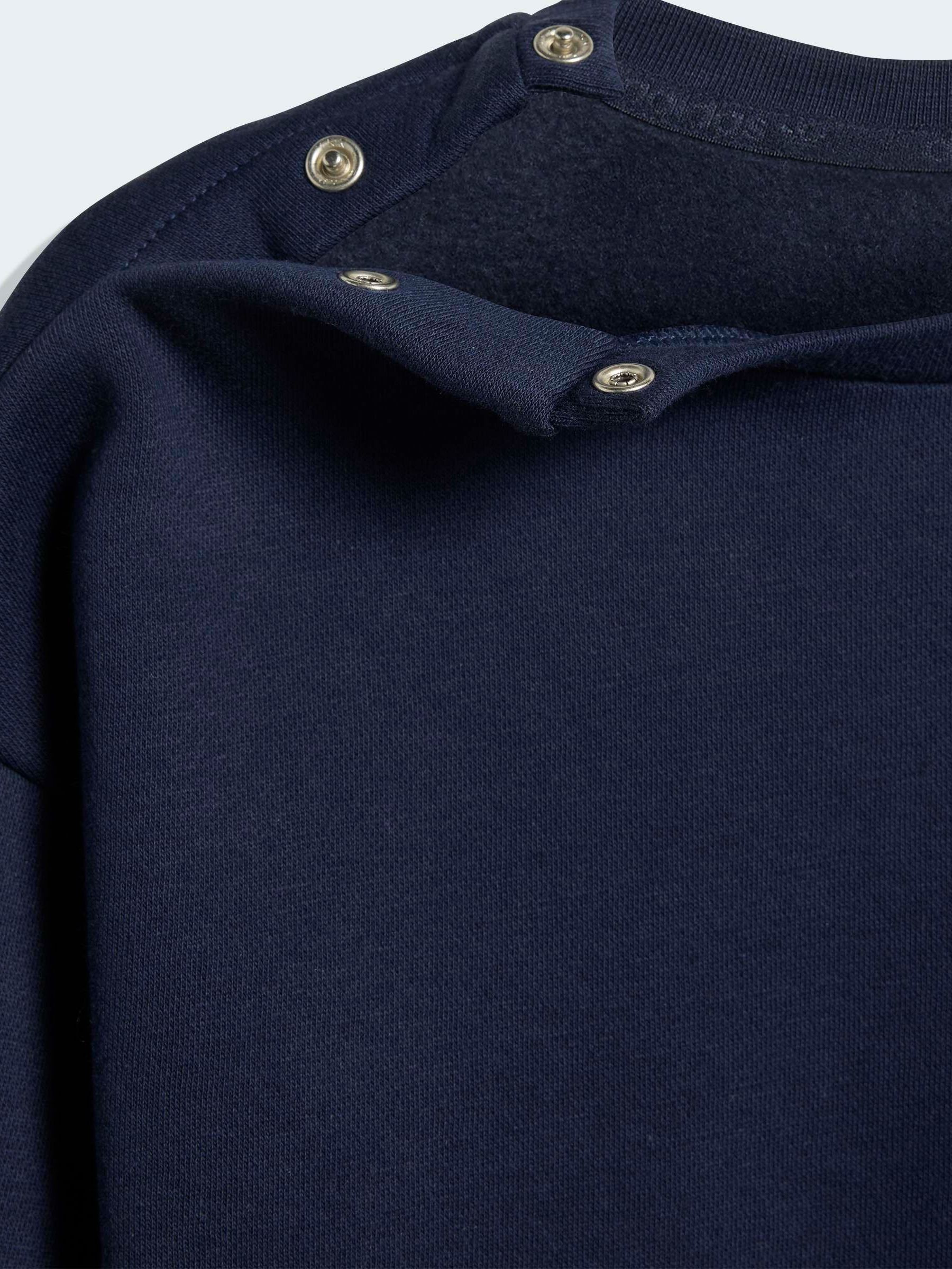 Buy adidas Originals Navy Oversized Sweatshirt and Jogger Infant