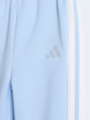 adidas Light Blue Essentials Infant Tracksuit - Image 2 of 7
