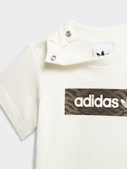 adidas Originals Animal T-shirt och Shorts Spädbarn Set - Bild 6 av 7