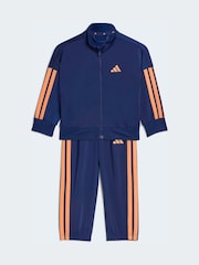 adidas Blue Essentials CLIMACOOL Infant Kids Tracksuit - Image 1 of 7