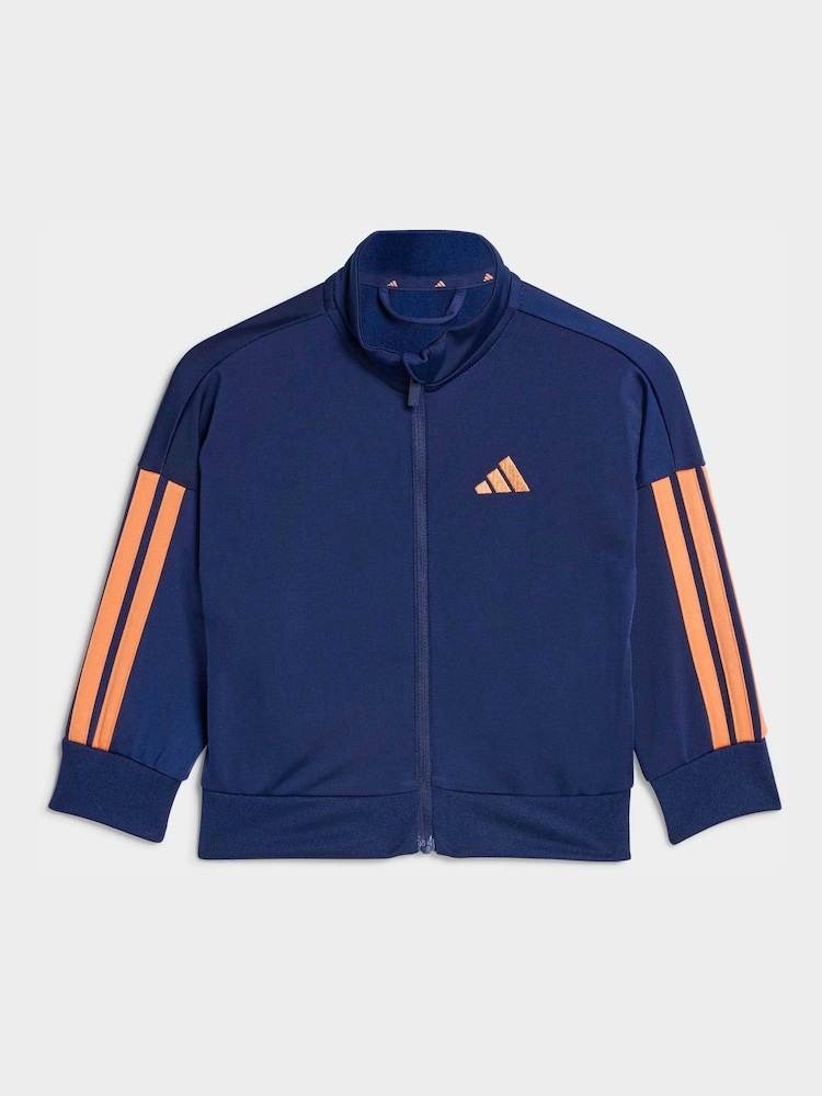 adidas Blue Essentials CLIMACOOL Infant Kids Tracksuit - Image 2 of 7