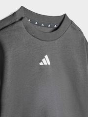adidas Grey Top & Jogger Set - Image 6 of 7