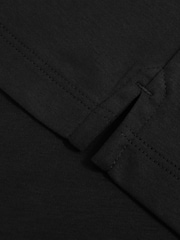 Reiss Black Earl Cotton Short-Sleeve Polo Shirt - Image 6 of 6