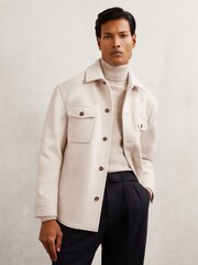 Reiss Off White Mayfield Shirt - Image 1 of 7