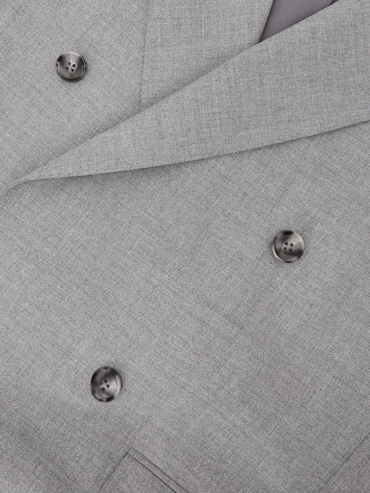 Reiss Grey Smarter Coat - Image 7 of 7 Reiss Grey Smarter Coat - Image 7 of 7