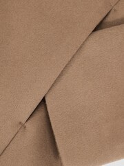 Reiss Light Brown Gable Wool-Blend Single-Breasted Overcoat - Image 7 of 7