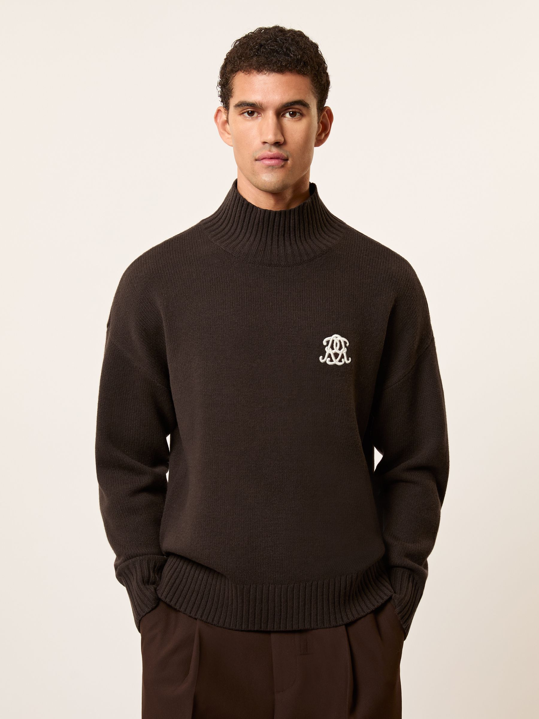 Comprar Suéter Relaxado de Lã com Monograma Reiss Curtis from Next