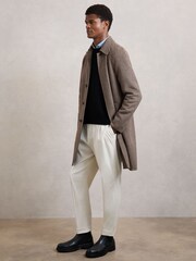 Reiss Brown Morpeth Coat - Image 1 of 6