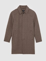 Reiss Brown Morpeth Coat - Image 2 of 6