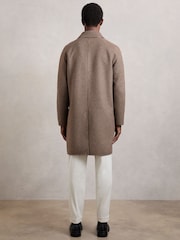 Reiss Brown Morpeth Coat - Image 5 of 6