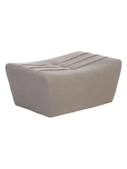 Desser Grey Cosy Upholstered Pouffe - Image 2 of 3