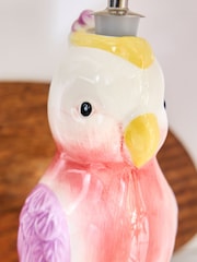 בקבוק שמן פרחוני בעיטור תוכי, דגם Artist - תמונה 2 מתוך 5