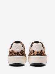 Cole Haan Womens Animal Print GrandPro Top Spin Trainers - Image 5 of 6