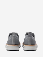 Cole Haan Mens Grey Originalgrand Remastered Stitchlite Wing Oxford Trainers - Image 4 of 6