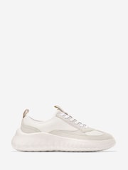 Cole Haan Womens Generation ZeroGrand II T-Toe White Trainers - Image 1 of 6