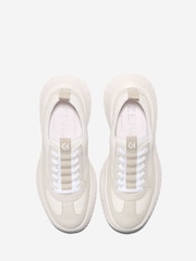 Cole Haan Womens Generation ZeroGrand II T-Toe White Trainers - Image 3 of 6