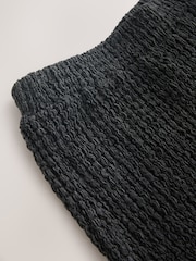 Grey Textured Wide Leg Trousers - Image 2 of 3