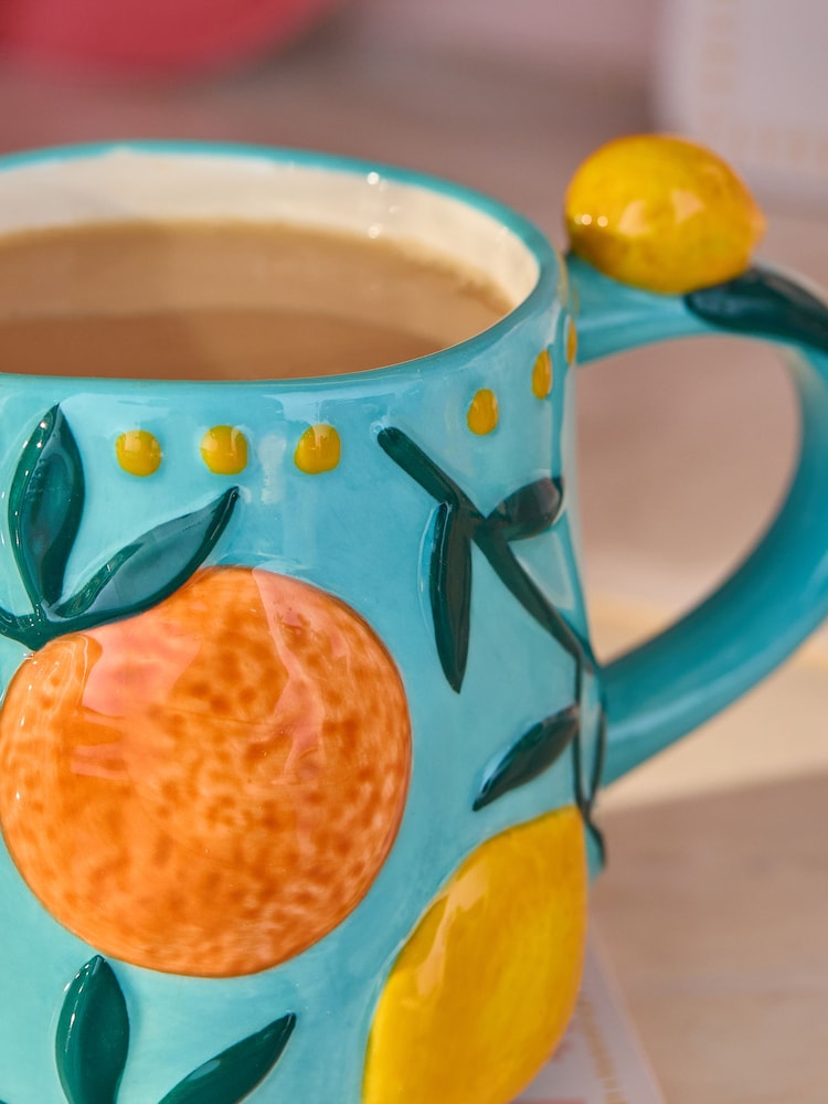 Loreto Orange and Lemon Mug - Immagine 2 di 3
