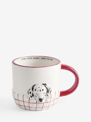 White/Black Dalmatian Dog Blanket Mug - Image 3 of 3