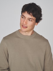 The Set 3 Pack Fine Gauge Cotton Crew Neck Jumper Blue/Green - Image 5 of 6