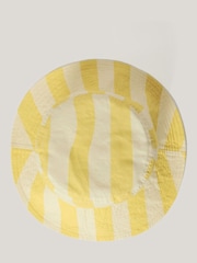 Jigsaw Yellow Cotton Stripe Bucket Hat - Image 2 of 2
