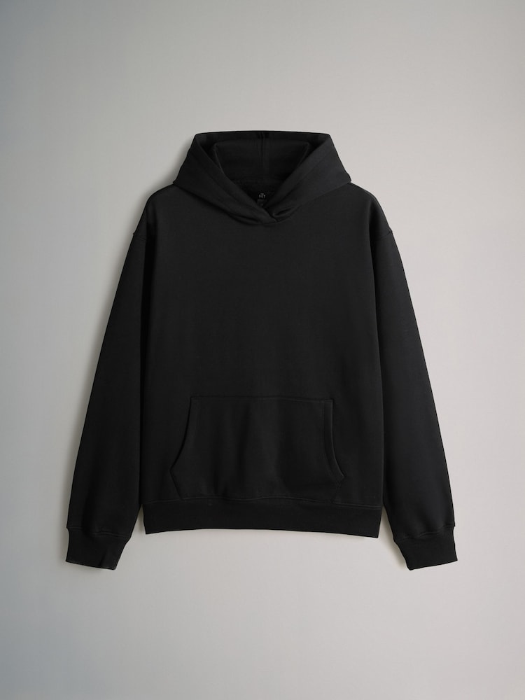 The Set Black/Navy 3 Pack Relaxed Fit Hoodies - Image 4 of 4 The Set Black/Navy 3 Pack Relaxed Fit Hoodies - Image 4 of 4