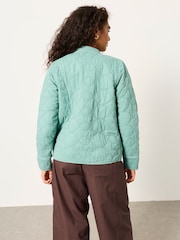 FatFace Green Quilted Jacket - Image 2 of 5