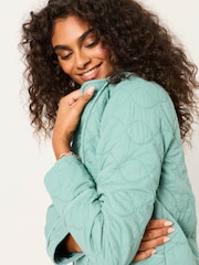FatFace Green Quilted Jacket - Image 3 of 5