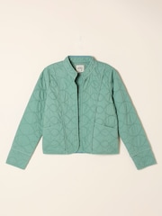 FatFace Green Quilted Jacket - Image 5 of 5