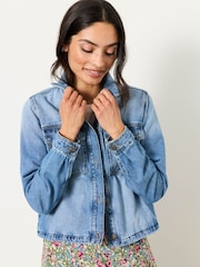 Vintage Denim - Veste en jean Fat Face - Image 4 de 7