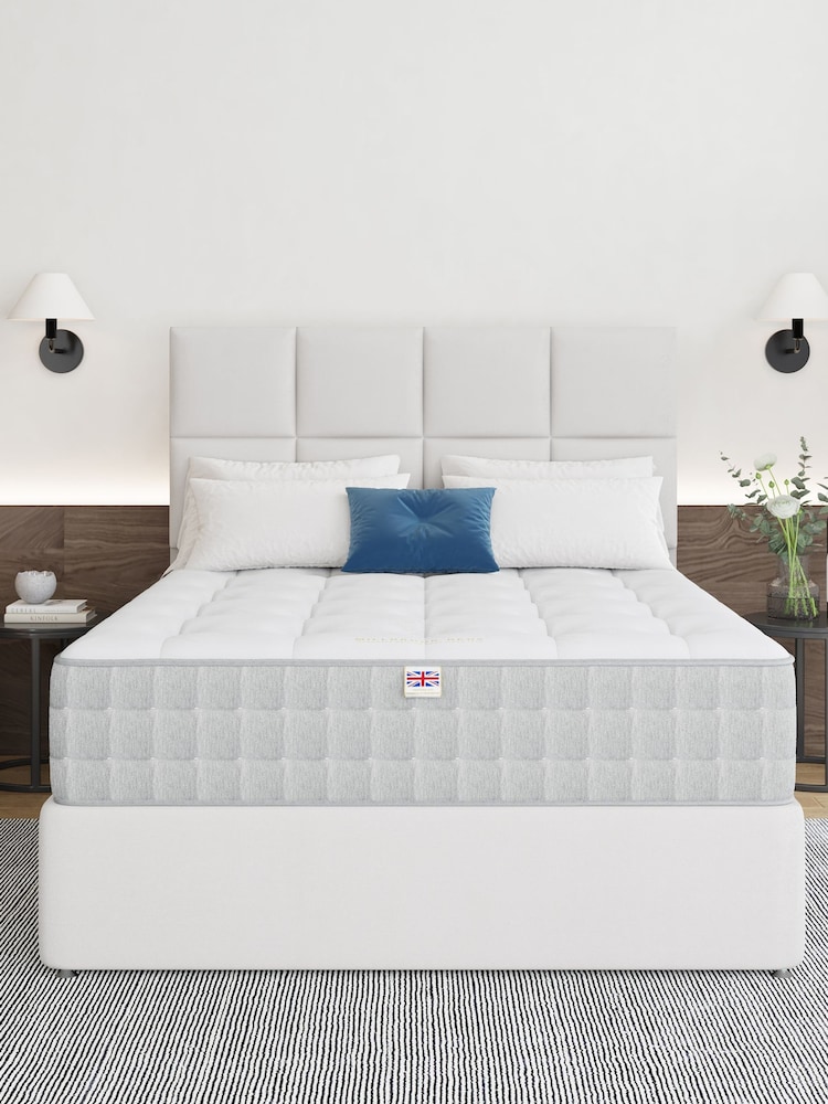 Millbrook Beds Exquisite 1015 Pocket Sprung Natural Firm Mattress - Image 1 of 6